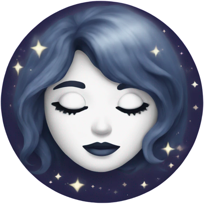 Selena white moon astrology sign emoji