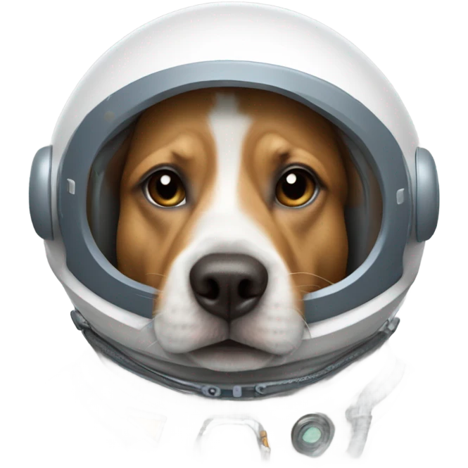 dog with space suit  emoji