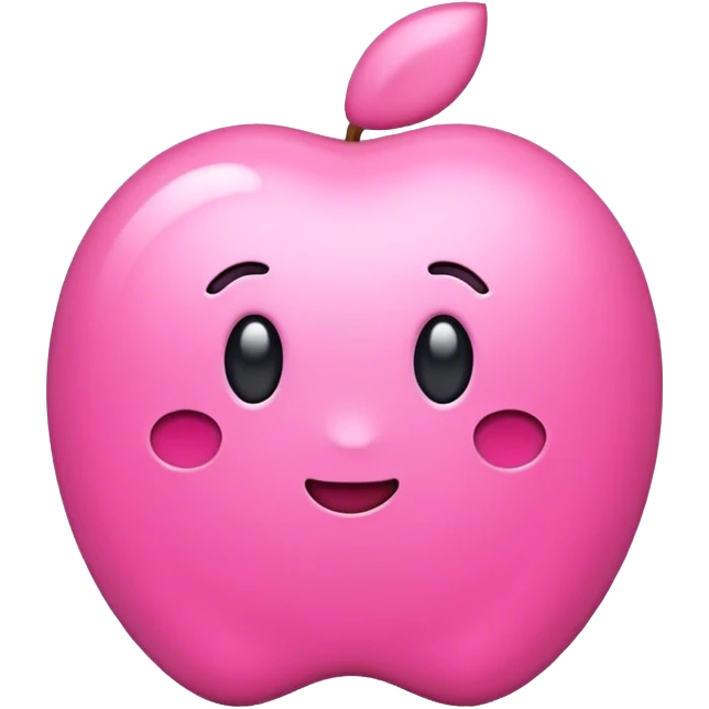Pink emoji