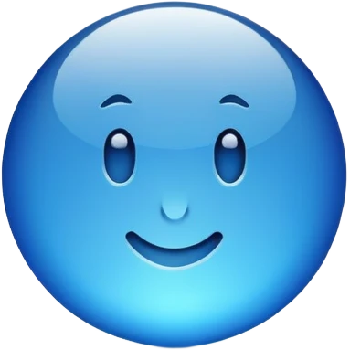Blue tick emoji