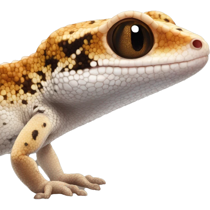 Brook's House Gecko brown Hemidactylus brookii emoji