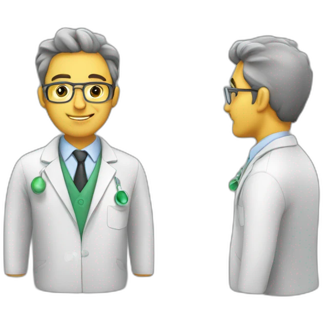 chemistry teacher emoji