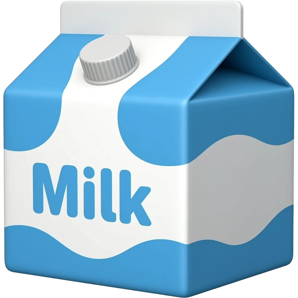 milk carton emoji