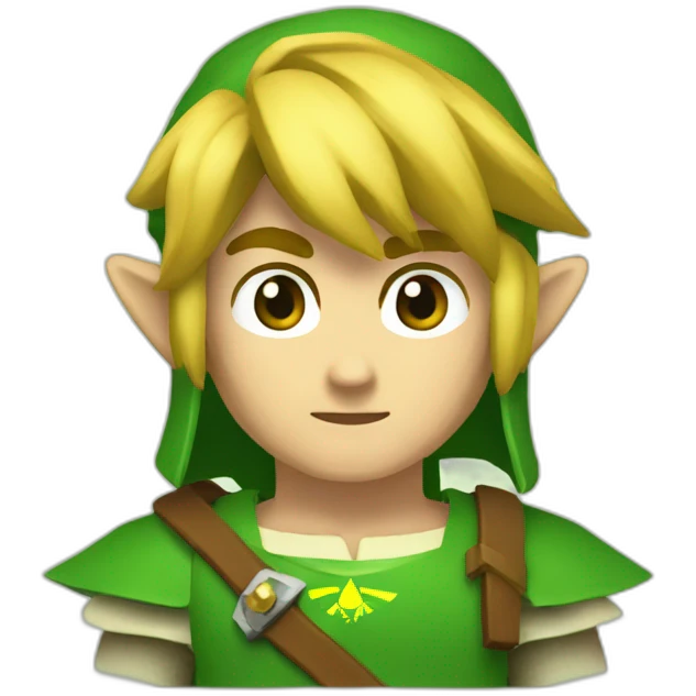 Link from the legend of Zelda emoji
