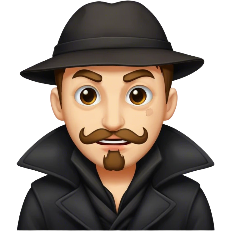 portrait of Robber emoji