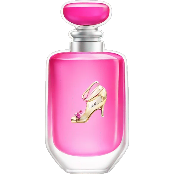 high heel perfume bottle emoji