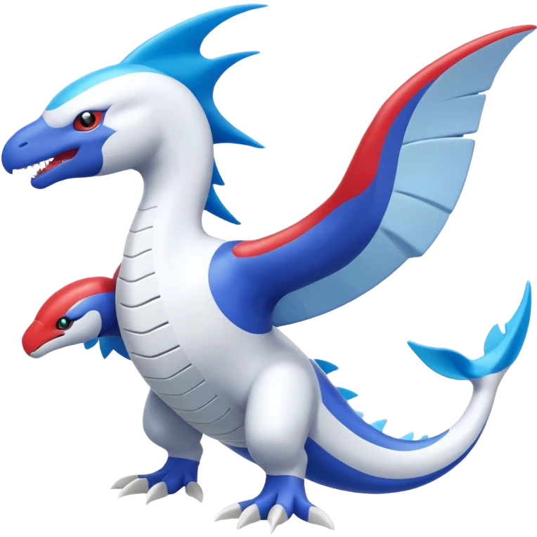 Reshiram-Amaura-Salamence-Helioptile-Latios-Kyogre-fusion emoji
