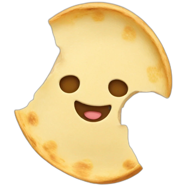 tortilla happy face emoji