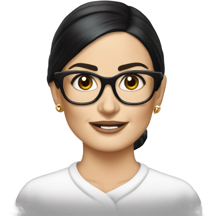 Demi Moore realistic emoji