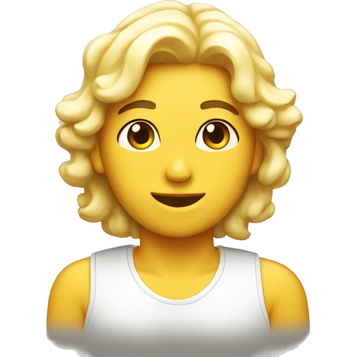 sunny angel emoji