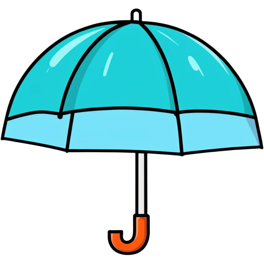 Raining glasses emoji
