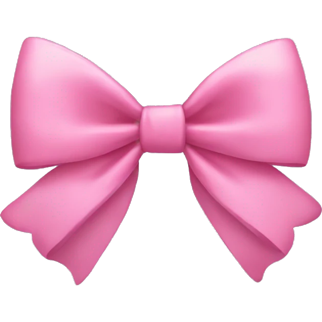 Cute bow emoji