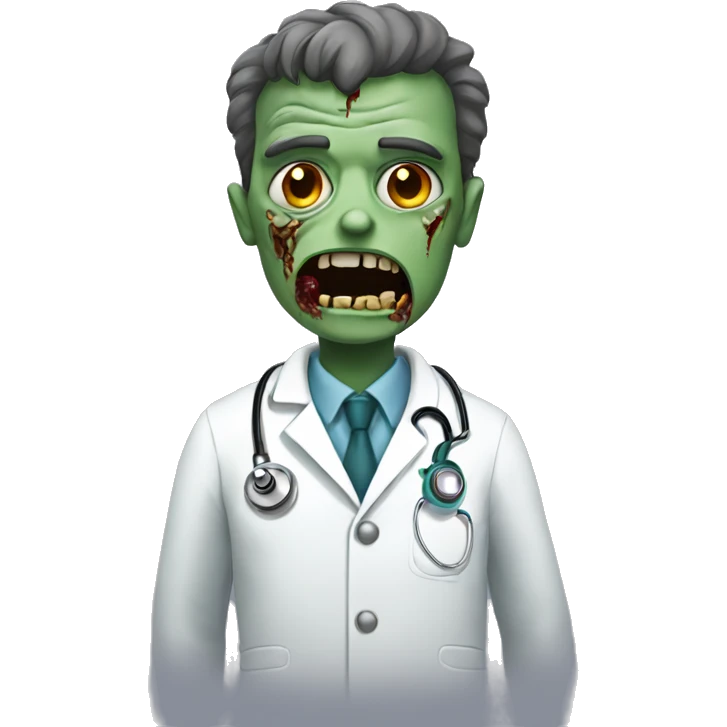 Doctor zombie  emoji