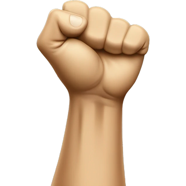 trump fist pumping emoji