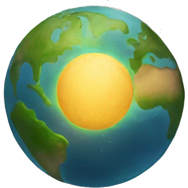 planeta tierra  emoji