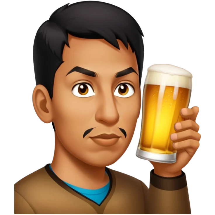 Cerveza Drinker emoji
