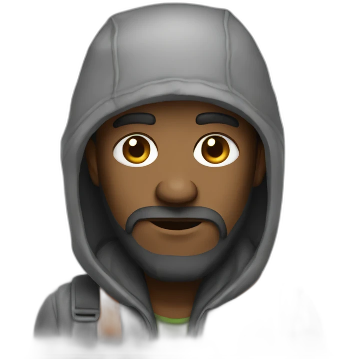 Homeless software developer emoji