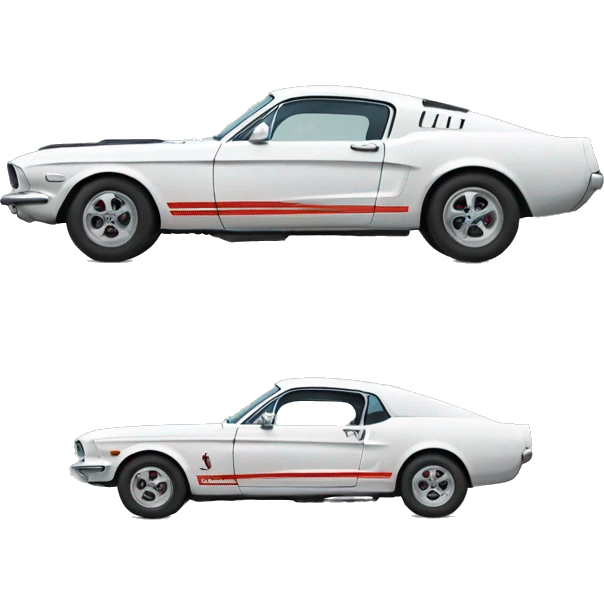 Mustang car emoji