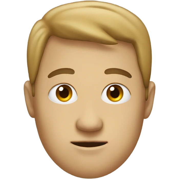 Person with big head emoji