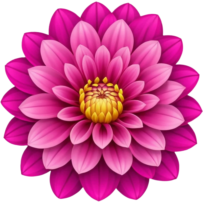 dahlia flower, vibrant, simple, clean, no text emoji