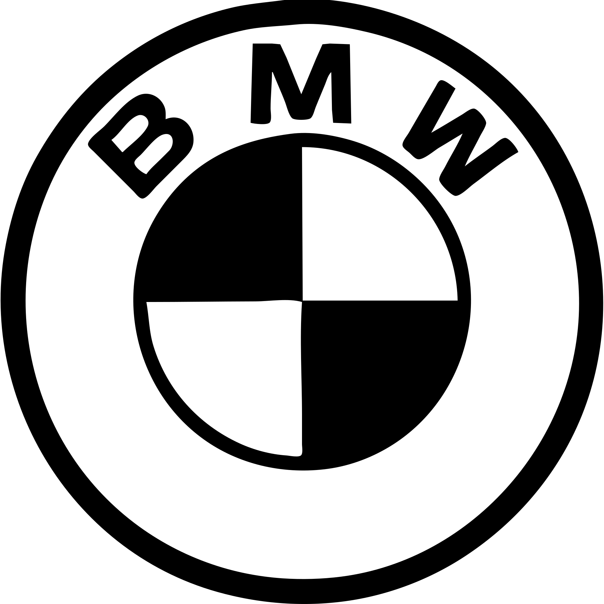 BMW logo black emoji
