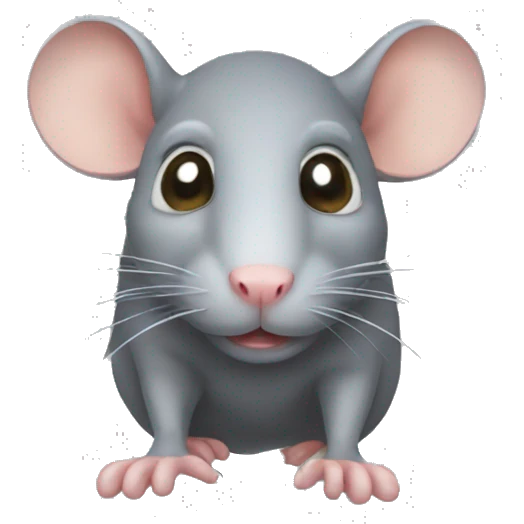 grey rat emoji