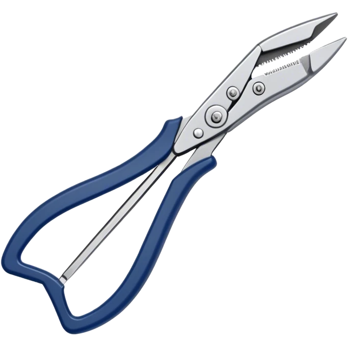 Navy blue craft pliers emoji