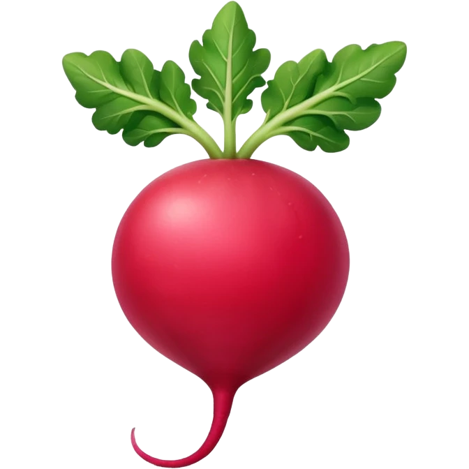 radish emoji