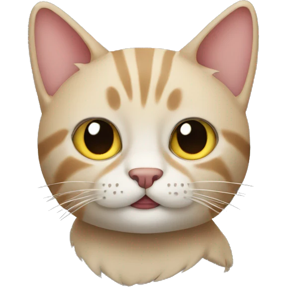 Cat with nails emoji