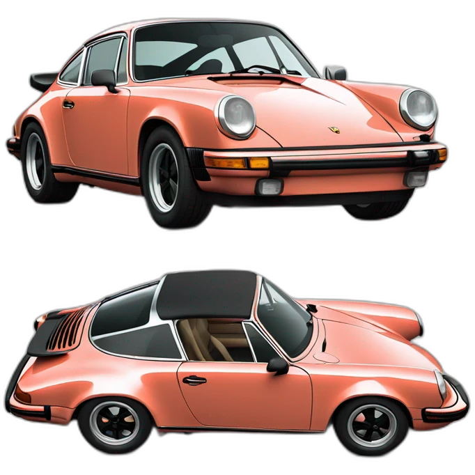 Porsche 911 1976 emoji