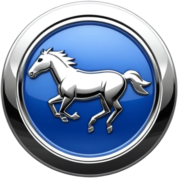 Ford mustang logo emoji emoji