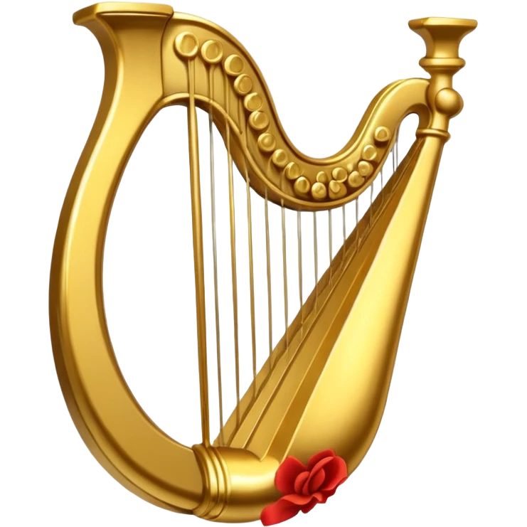 golden lyre emoji