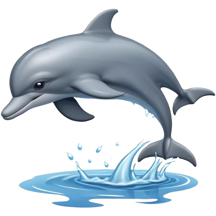Dolphin on land  emoji