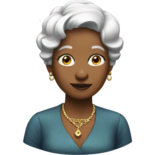 Old Money girl emoji