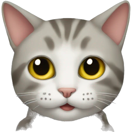 Cat in car emoji