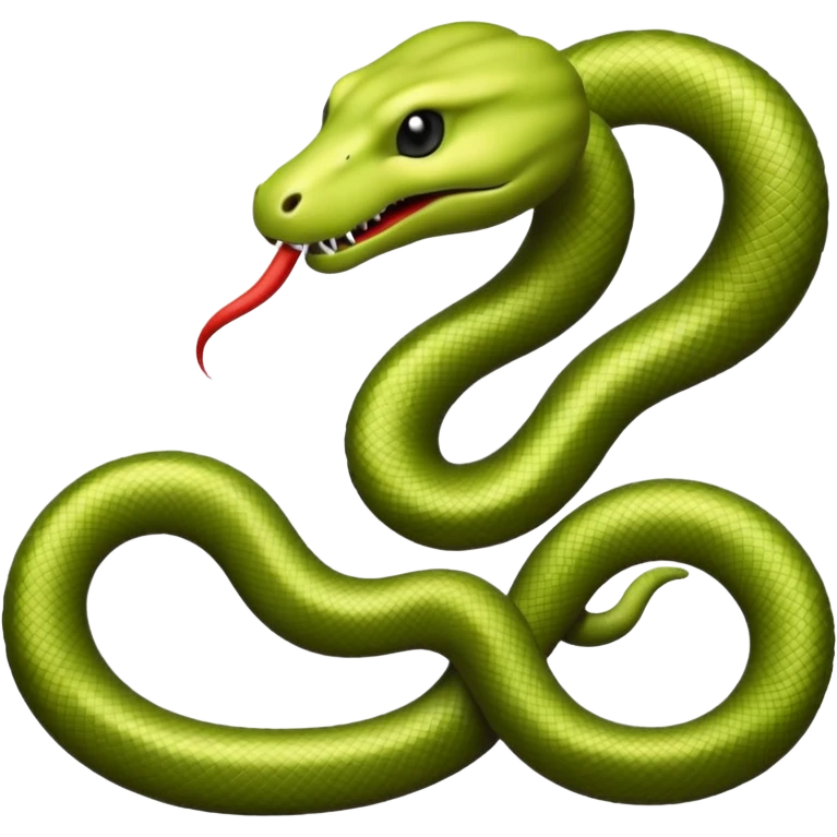 Create text that reads “Blame Snakes” emoji