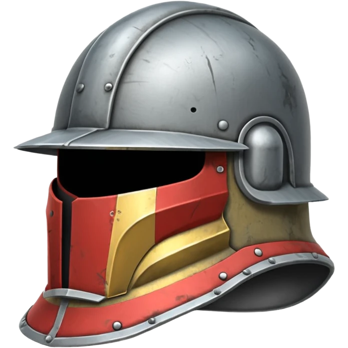 Iron helmet emoji