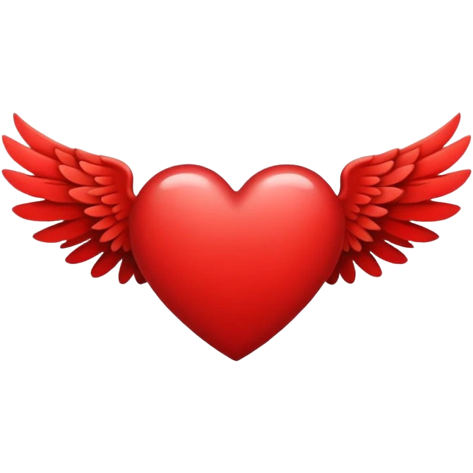 heart with wings emoji