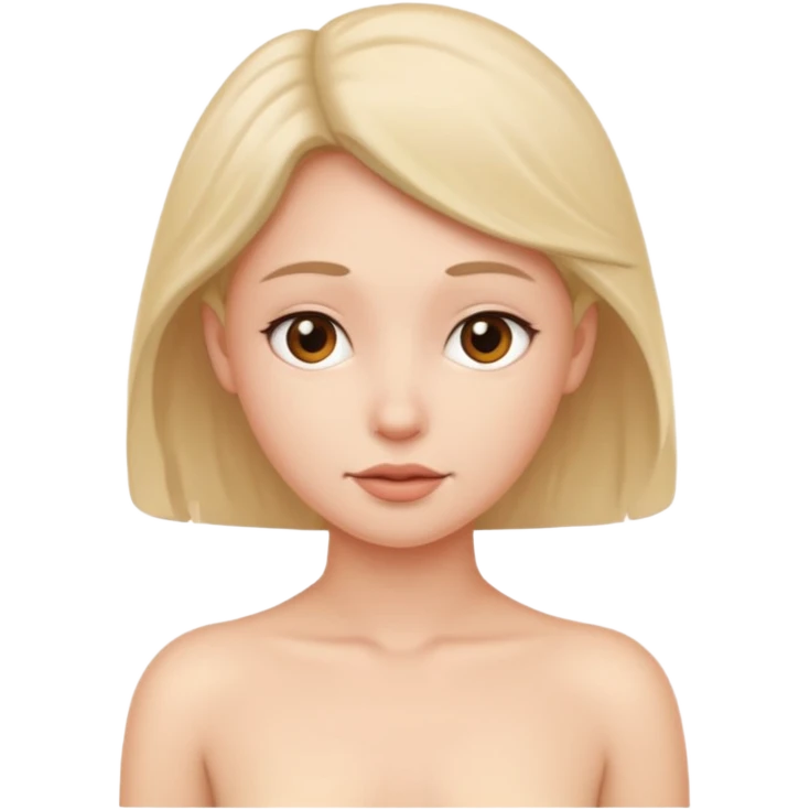 Nude brest vagina emoji