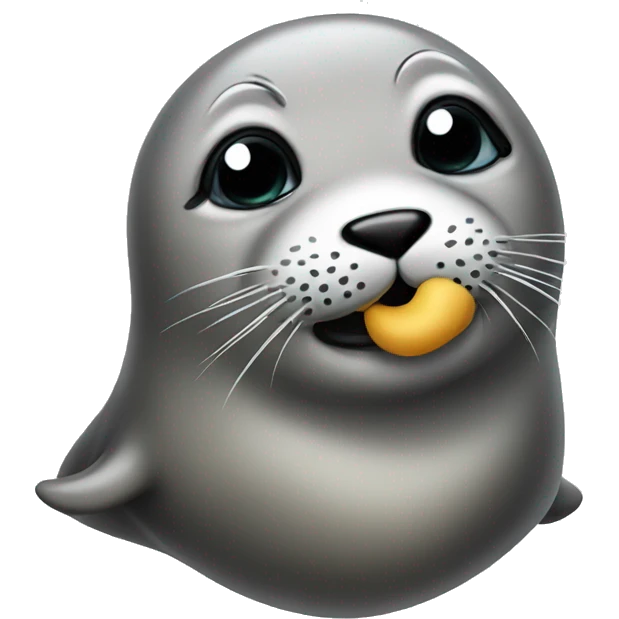 seal blowing a kiss emoji
