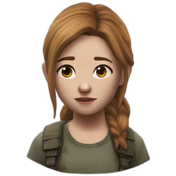 ellie from the last of us emoji