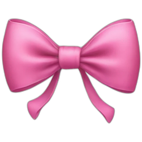 Bow with a bow emoji