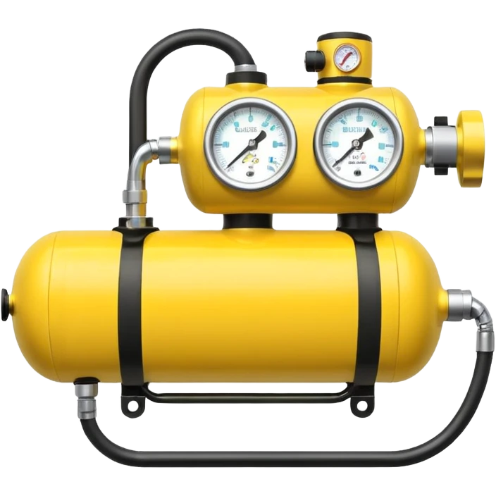 yellow scuba diving oxygen tank emoji