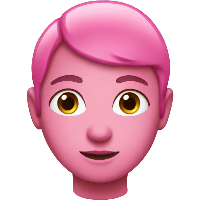 pink earth emoji