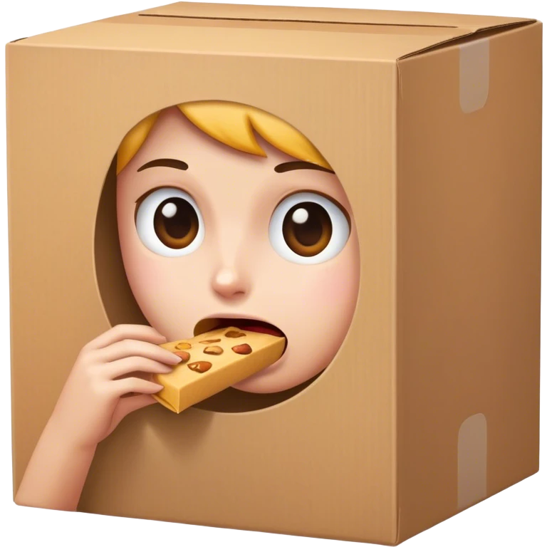 Eating box emoji