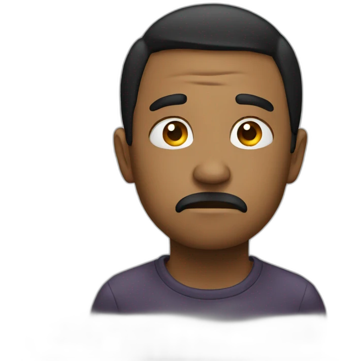 Sad emoji