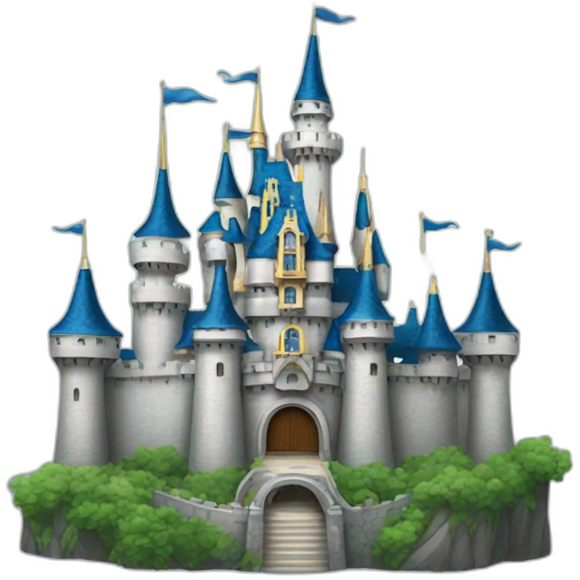 Disney castle emoji