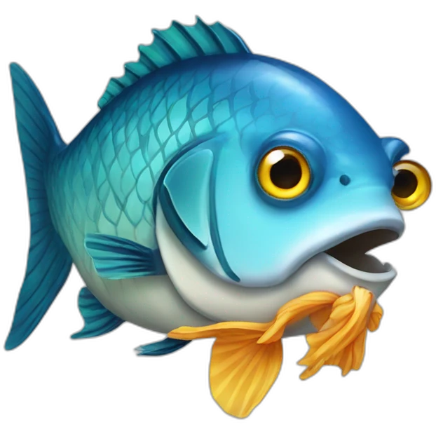 fish eat emoji