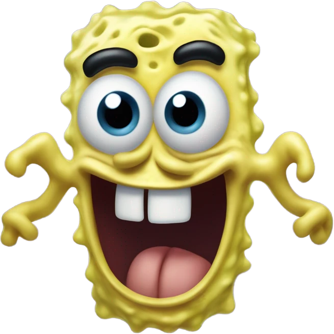 freaky spongebob emoji