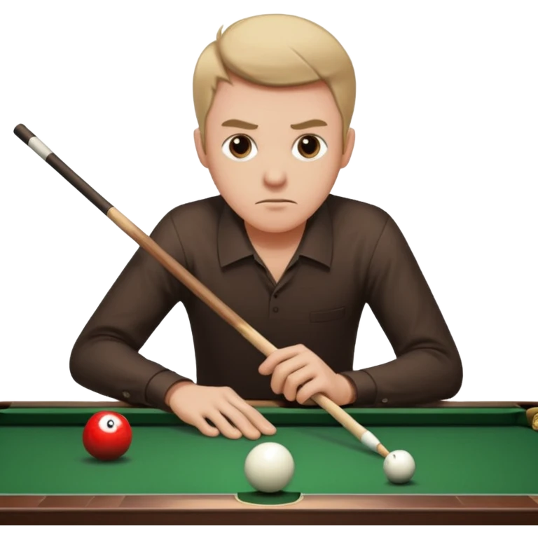 billiard man emoji